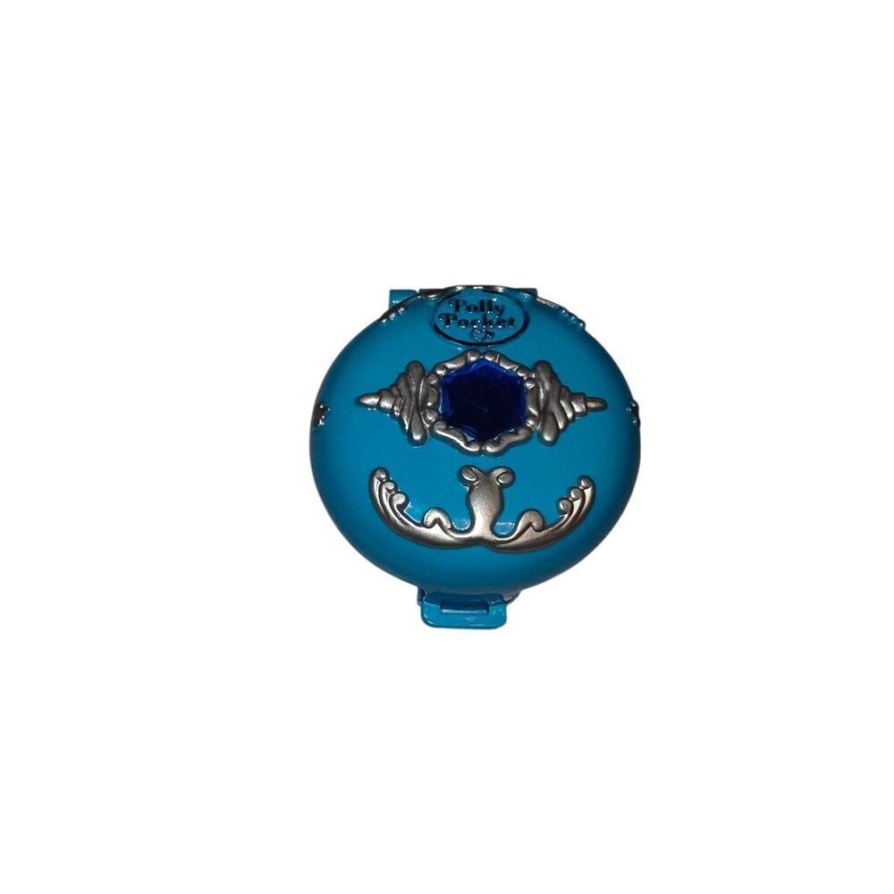 1992 Polly Pocket "Jeweled Sea" compact "Princess Polly's Undersea World" Bluebi